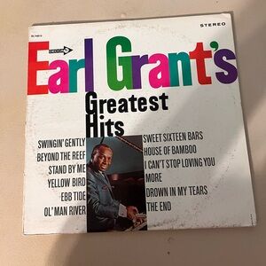 💙 Earl Grant’s Greatest Hits Vinyl Album